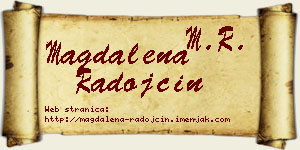 Magdalena Radojčin vizit kartica